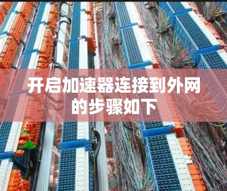 开启加速器连接到外网的步骤如下