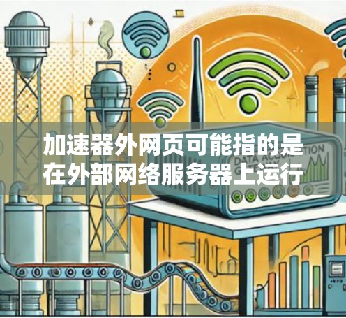 加速器外网页可能指的是在外部网络服务器上运行的加速器,用于优化或加速特定功能,提升服务器性能。以下是对此问题的逐步解释和答案 加速器外网页可能指的是在外部网络服务器上运行的加速器,用于优化或加速特定功能,提升服务器性能。以下是对此问题的逐步解释和答案