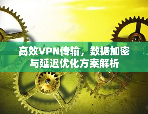 高效VPN传输,数据加密与延迟优化方案解析 高效VPN传输,数据加密与延迟优化方案解析