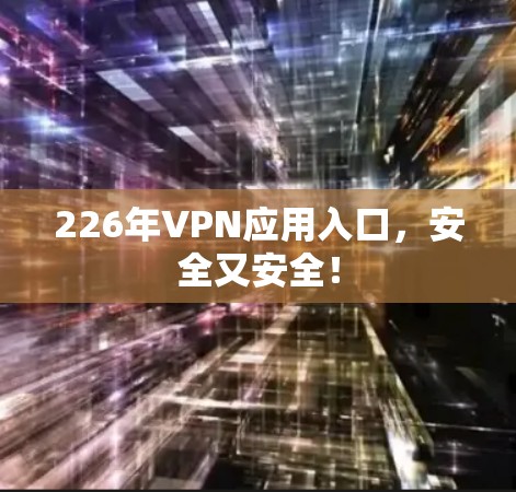 226年VPN应用入口,安全又安全! 226年VPN应用入口,安全又安全!