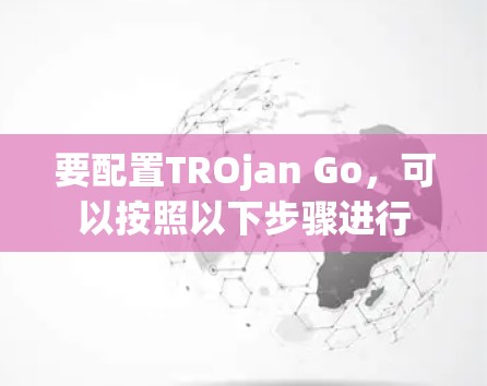 要配置TROjan Go,可以按照以下步骤进行 要配置TROjan Go,可以按照以下步骤进行