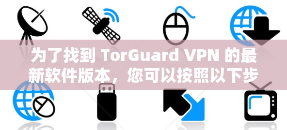 为了找到 TorGuard VPN 的最新软件版本，您可以按照以下步骤操作