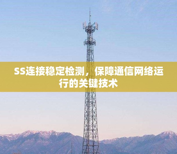 SS连接稳定检测,保障通信网络运行的关键技术 SS连接稳定检测,保障通信网络运行的关键技术