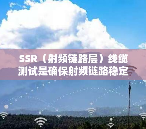 SSR（射频链路层）线缆测试是确保射频链路稳定性和性能的关键步骤。以下是对SSR线缆测试的详细步骤和方法