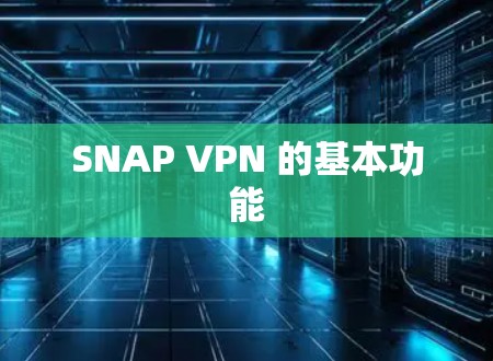 SNAP VPN 的基本功能