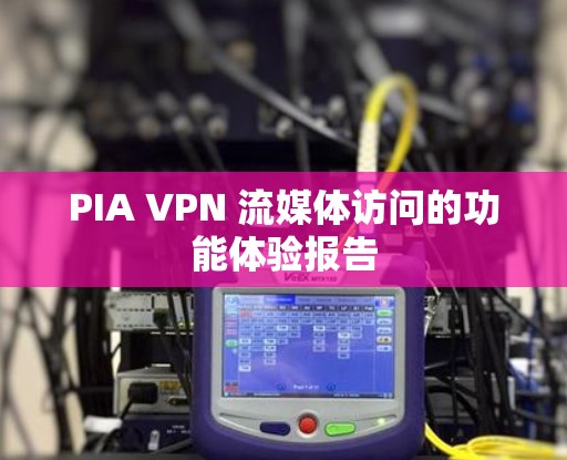 PIA VPN 流媒体访问的功能体验报告