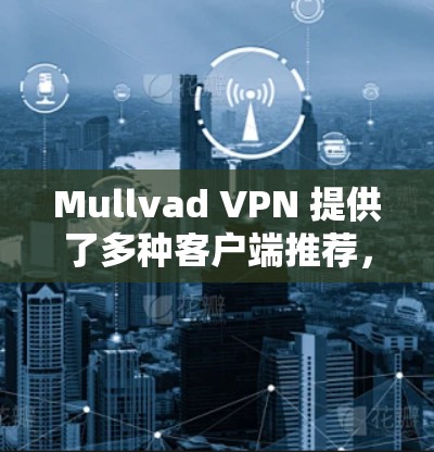 Mullvad VPN 提供了多种客户端推荐，根据不同的需求和使用场景，以下是一些推荐