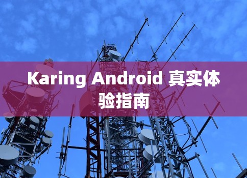 Karing Android 真实体验指南 Karing Android 真实体验指南